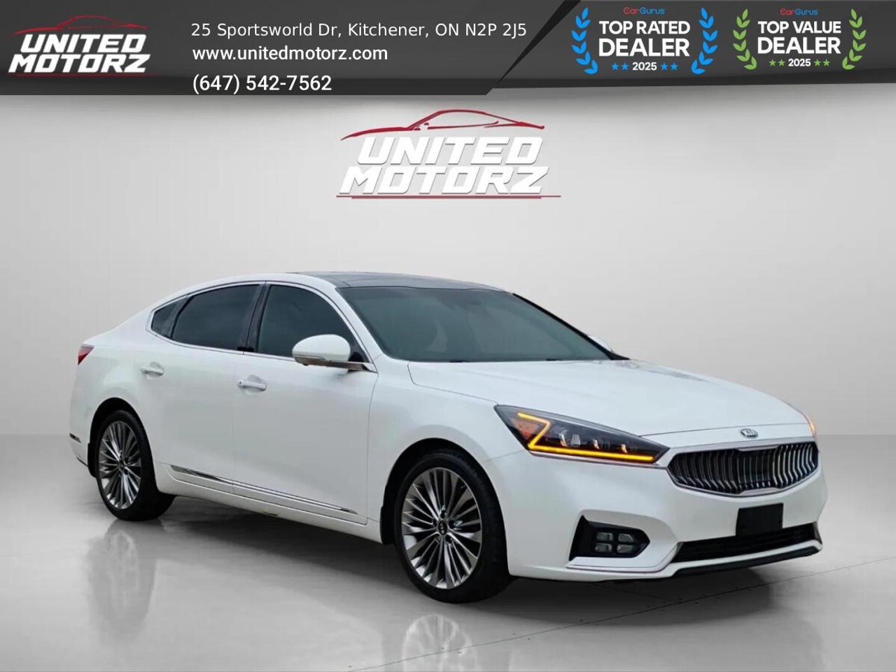 2018 Kia CADENZA LIMITED FWD 3.3L 6cyl~SAFETY CERTIFIED~LOW KM's~ Photo
