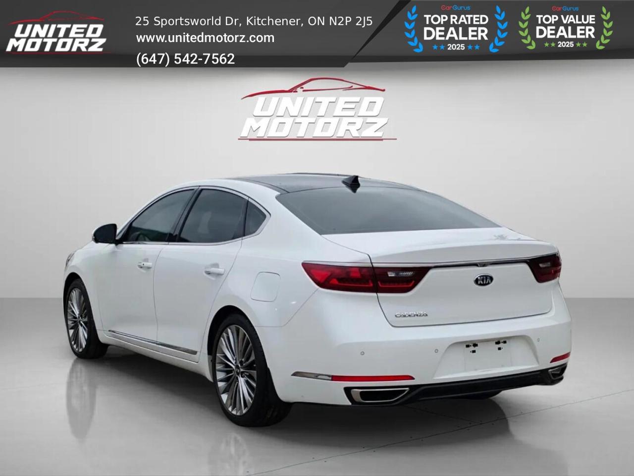 2018 Kia CADENZA LIMITED FWD 3.3L 6cyl~SAFETY CERTIFIED~LOW KM's~ Photo