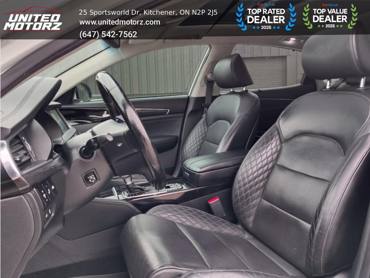 2018 Kia CADENZA LIMITED FWD 3.3L 6cyl~SAFETY CERTIFIED~LOW KM's~ Photo
