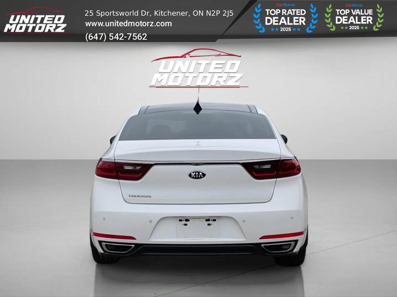 2018 Kia CADENZA LIMITED FWD 3.3L 6cyl~SAFETY CERTIFIED~LOW KM's~ Photo