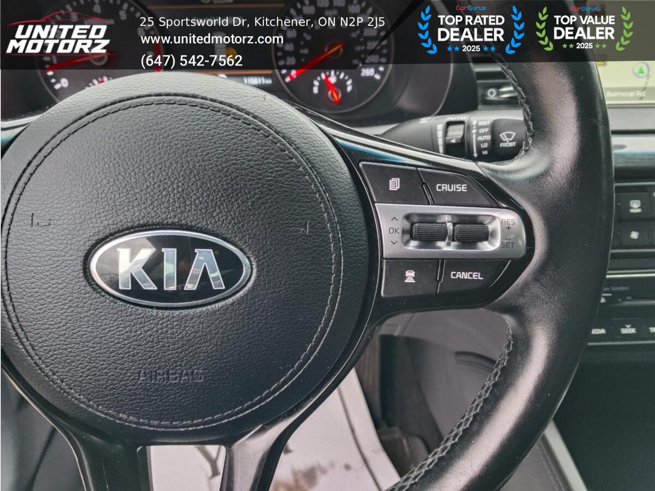 2018 Kia CADENZA LIMITED FWD 3.3L 6cyl~SAFETY CERTIFIED~LOW KM's~ Photo