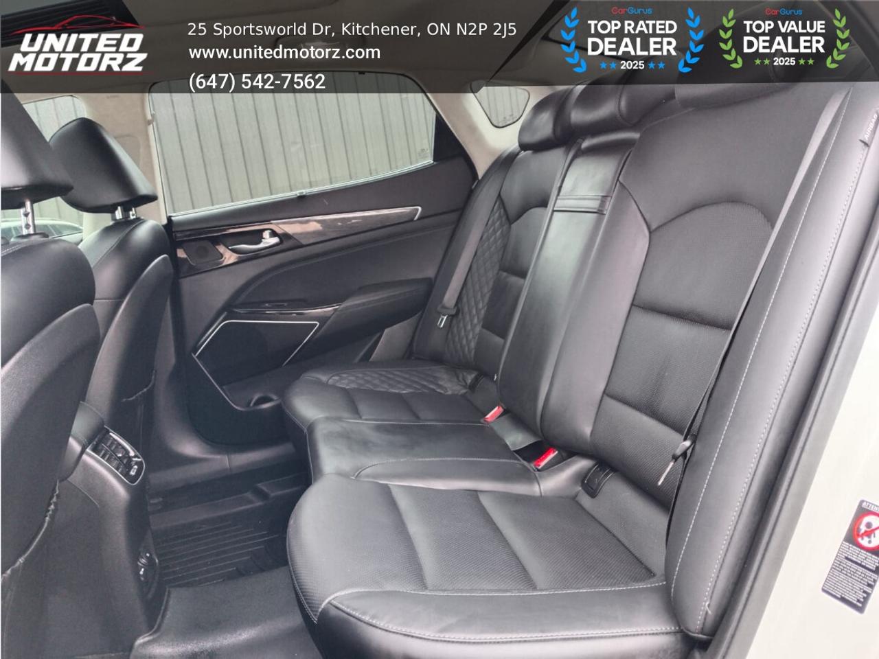 2018 Kia CADENZA LIMITED FWD 3.3L 6cyl~SAFETY CERTIFIED~LOW KM's~ Photo