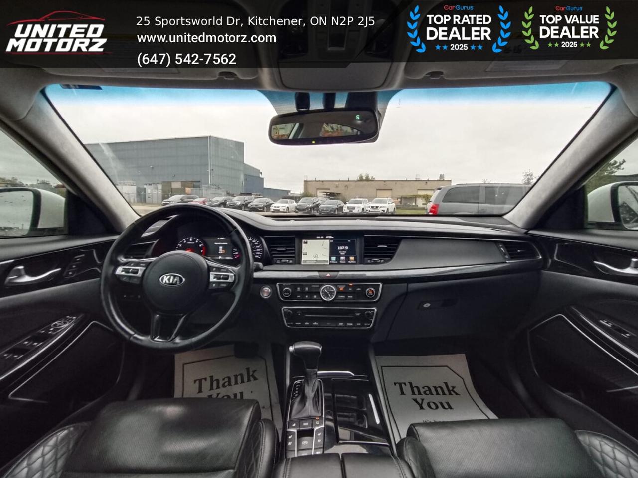 2018 Kia CADENZA LIMITED FWD 3.3L 6cyl~SAFETY CERTIFIED~LOW KM's~ Photo