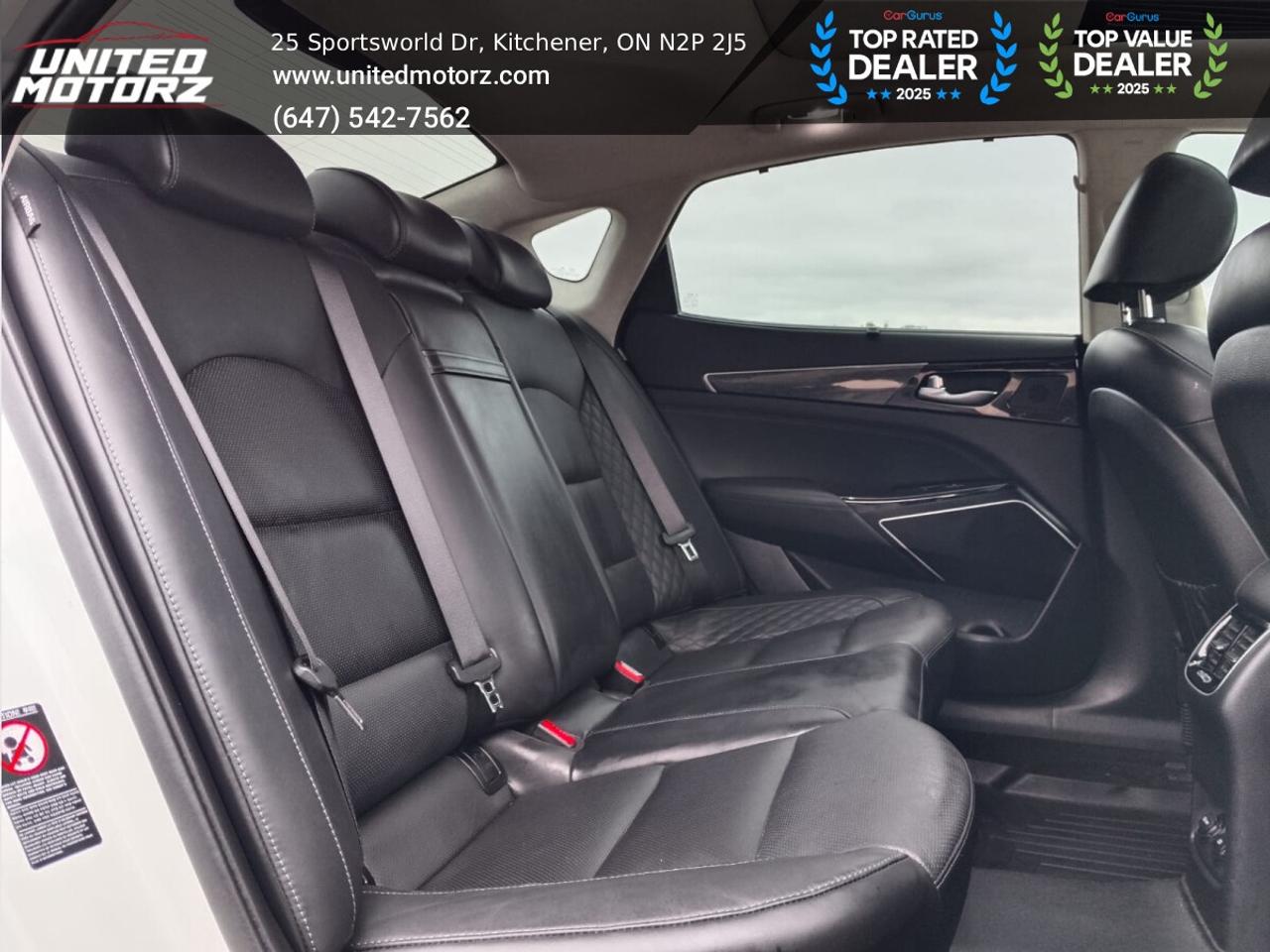 2018 Kia CADENZA LIMITED FWD 3.3L 6cyl~SAFETY CERTIFIED~LOW KM's~ Photo