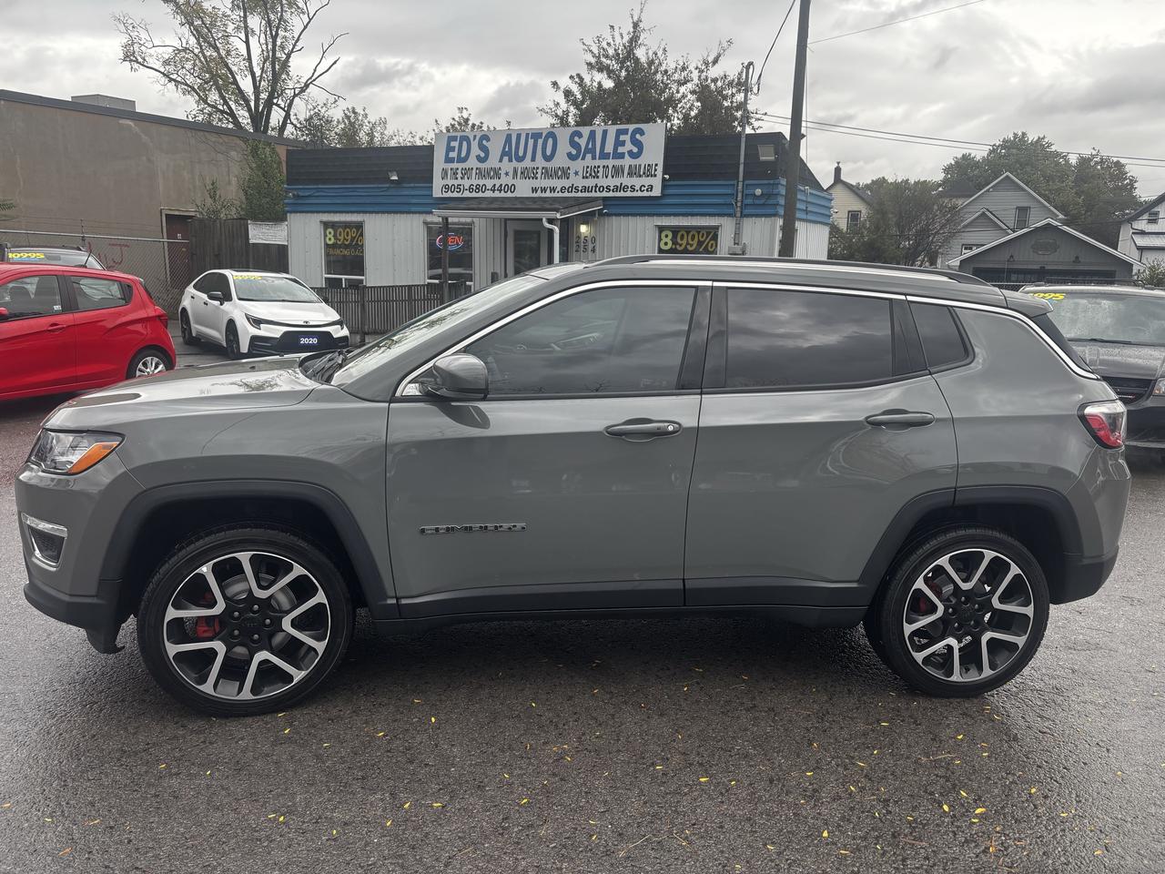 2019 Jeep Compass LIMITED, 4WD, Leather, Panoramic Sunroof, Alloys Photo3