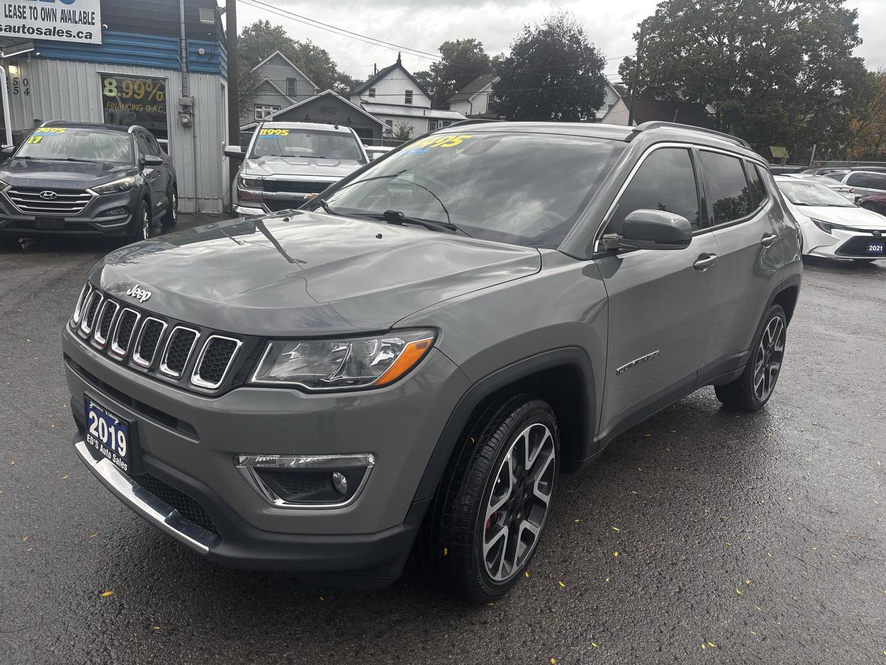 2019 Jeep Compass LIMITED, 4WD, Leather, Panoramic Sunroof, Alloys Photo