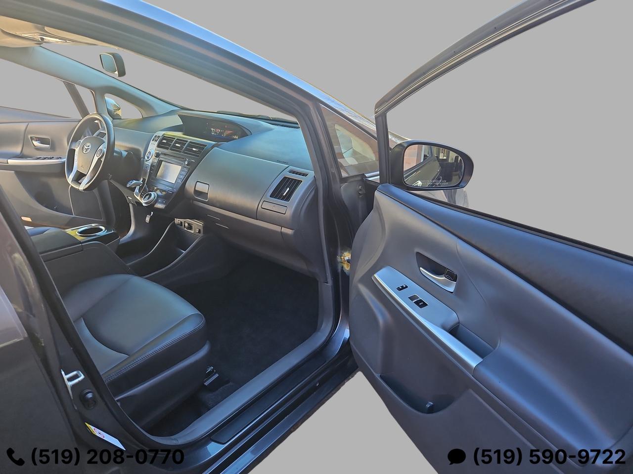 2014 Toyota Prius v Certified,No Accident,New Brakas,Leather,Sunroof Photo