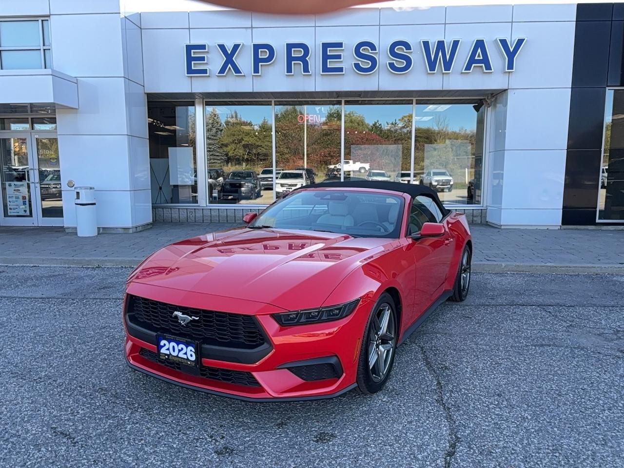 2026 Ford Mustang 315HP! CONVERTIBLE! 10-SPEED AUTO! 19" RIMS! Photo1