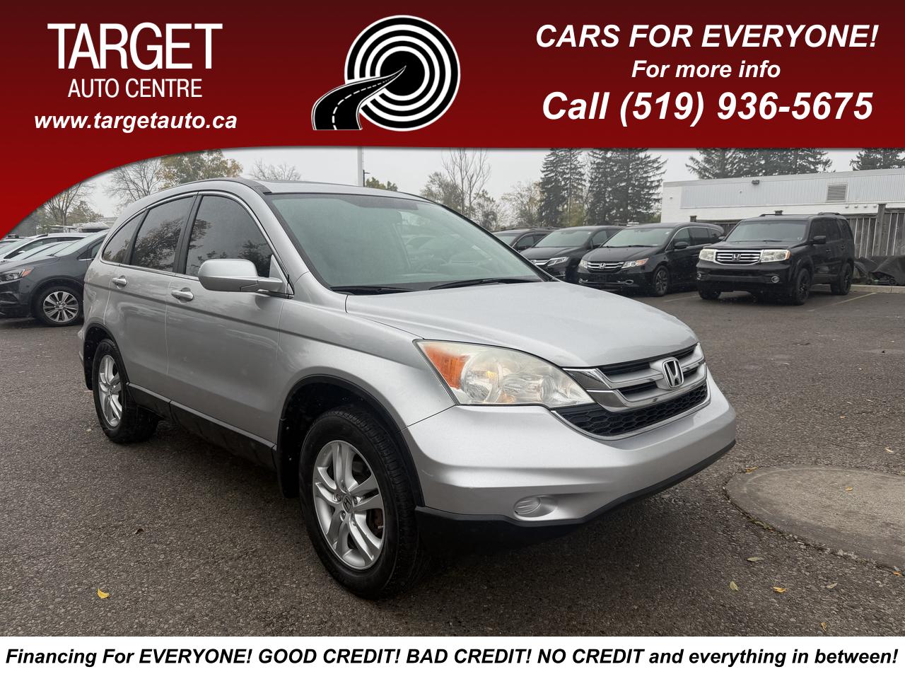 Silver 2011 Honda CR-V SUV / Crossover Front-Wheel Drive Automatic
