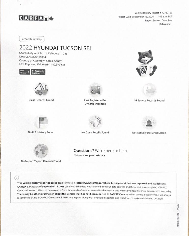 2022 Hyundai Tucson Urban Edition Photo
