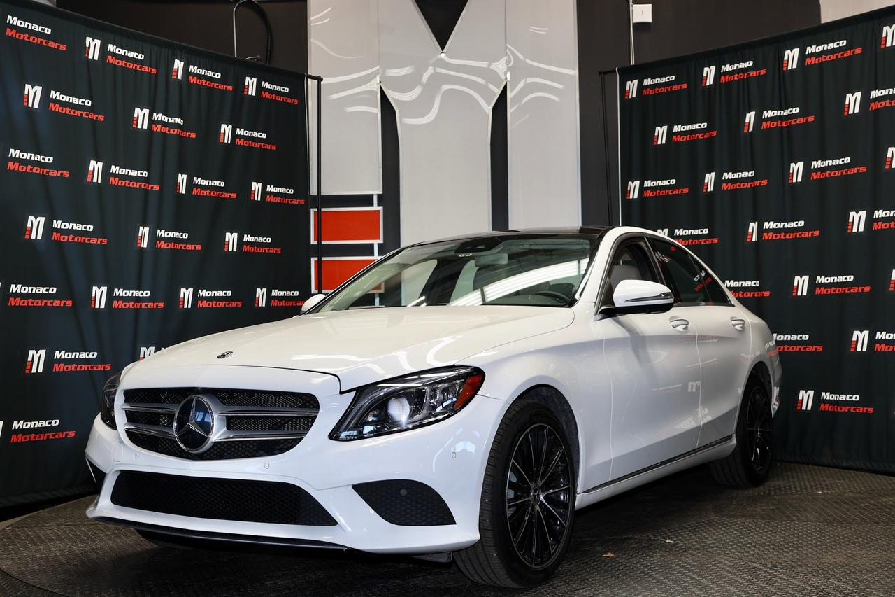 White 2020 Mercedes-Benz C-Class Sedan All-Wheel Drive Automatic