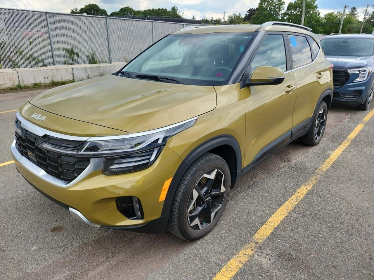 2024 Kia Seltos EX Premium EX PREMIUM/AWD/LEATHER/ROOF/NAVI/GATE/OFF 1 OWNER LEASE! Photo