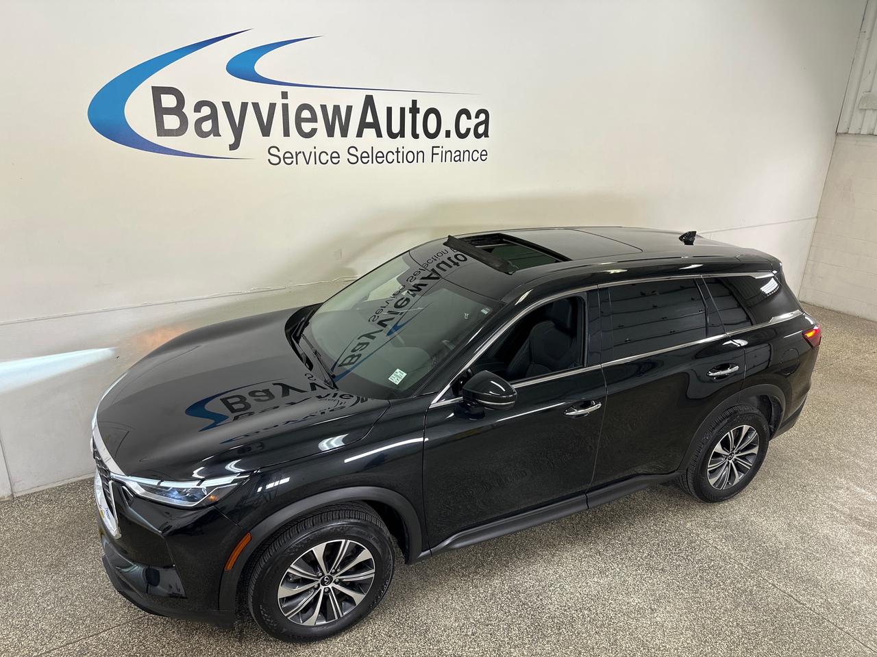 2024 Infiniti QX60 Pure PURE/AWD/7-PASSENGER/LEATHER/ROOF/OFF 1 OWNER LEASE! Photo0