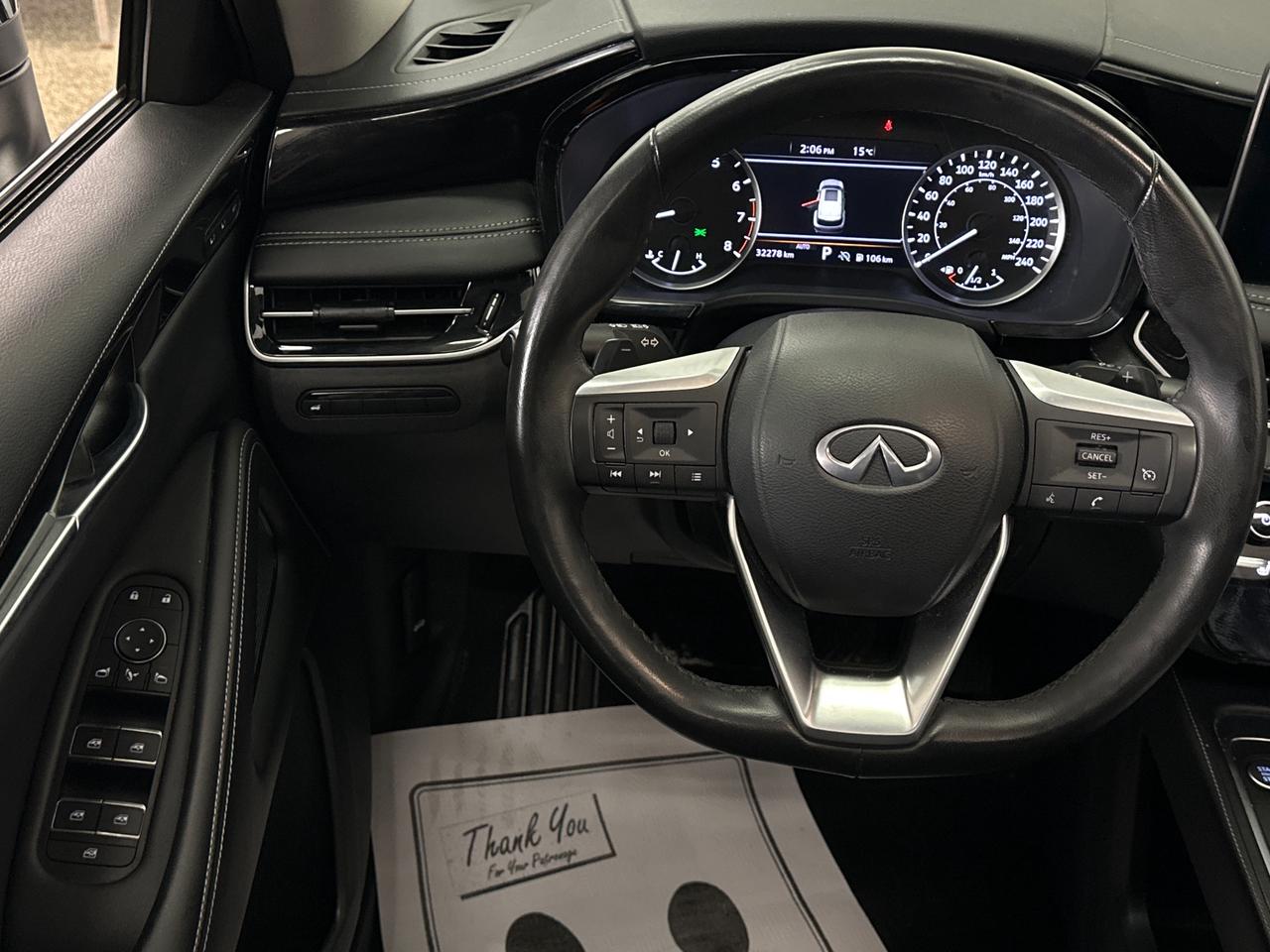 2024 Infiniti QX60 Pure PURE/AWD/7-PASSENGER/LEATHER/ROOF/OFF 1 OWNER LEASE! Photo