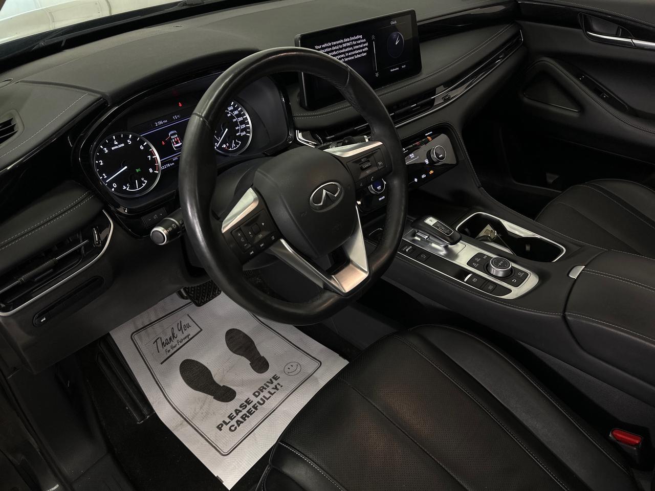 2024 Infiniti QX60 Pure PURE/AWD/7-PASSENGER/LEATHER/ROOF/OFF 1 OWNER LEASE! Photo
