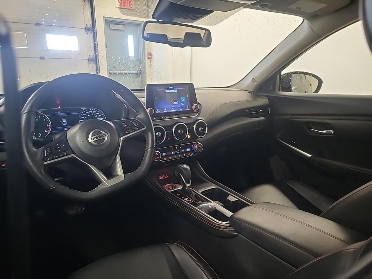 2022 Nissan Sentra SR/PREMIUM/AUTO/LEATHER/SUNROOF/14KM/OFF NISSAN LEASE! Photo5
