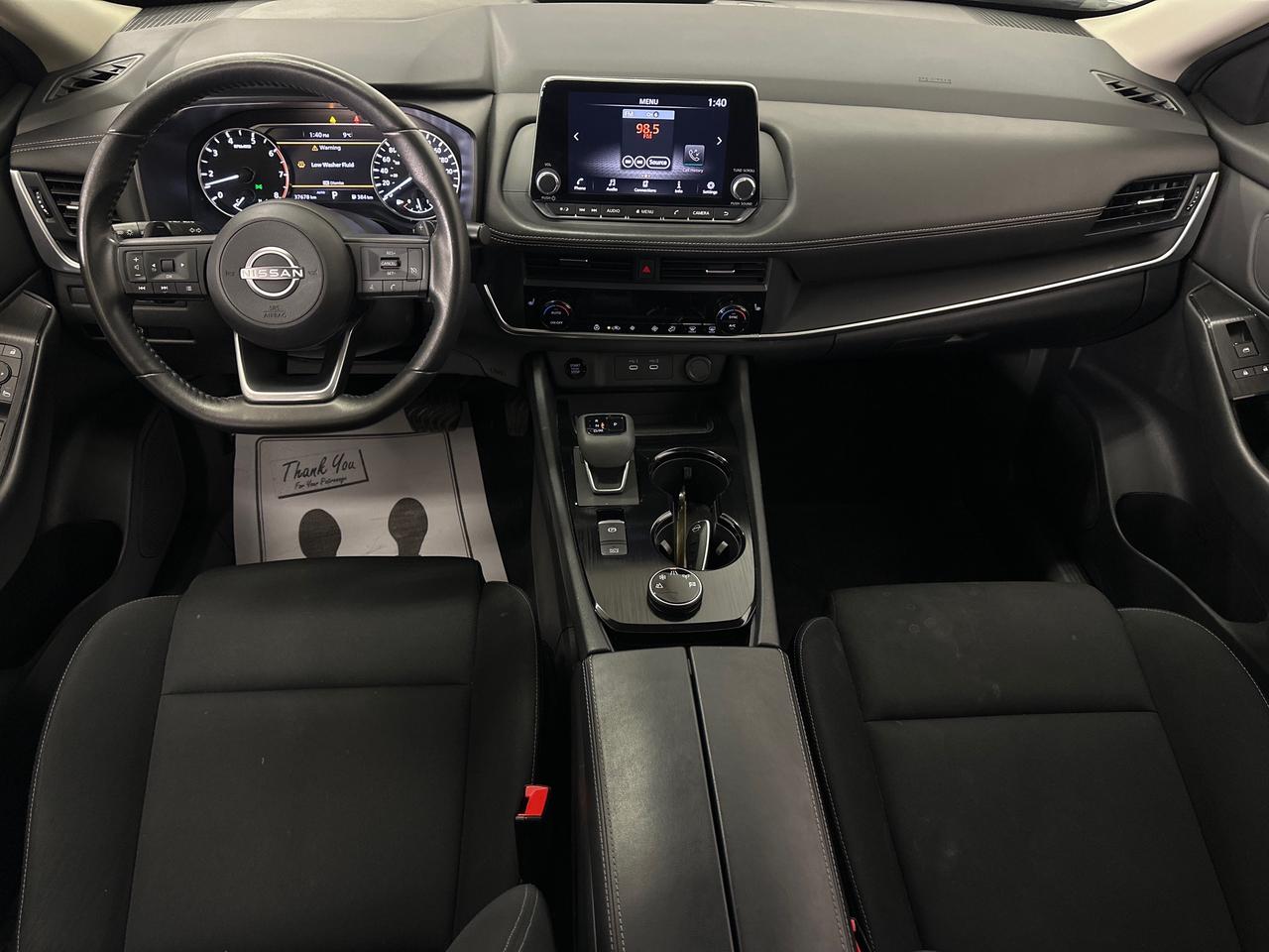 2024 Nissan Rogue S/AWD/37KM/BLACK/OFF NISSAN LEASE! Photo