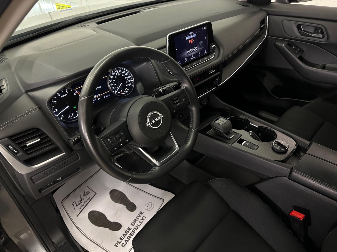 2024 Nissan Rogue S/AWD/37KM/BLACK/OFF NISSAN LEASE! Photo