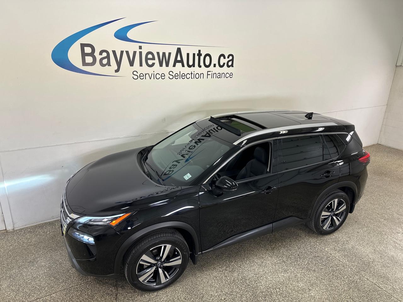 2024 Nissan Rogue SL/AWD/LEATHER/PANOROOF/NAVI/OFF 1 OWNER NISSAN LEASE! Photo0