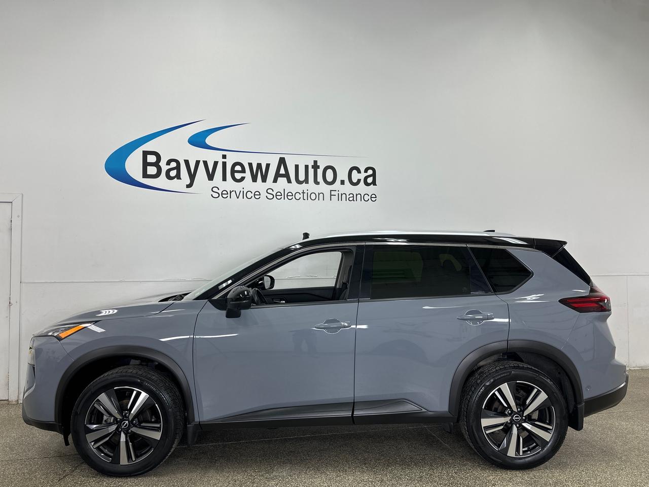 2024 Nissan Rogue SL/AWD/LEATHER/PANOROOF/NAVI/OFF 1 OWNER NISSAN LEASE! Photo
