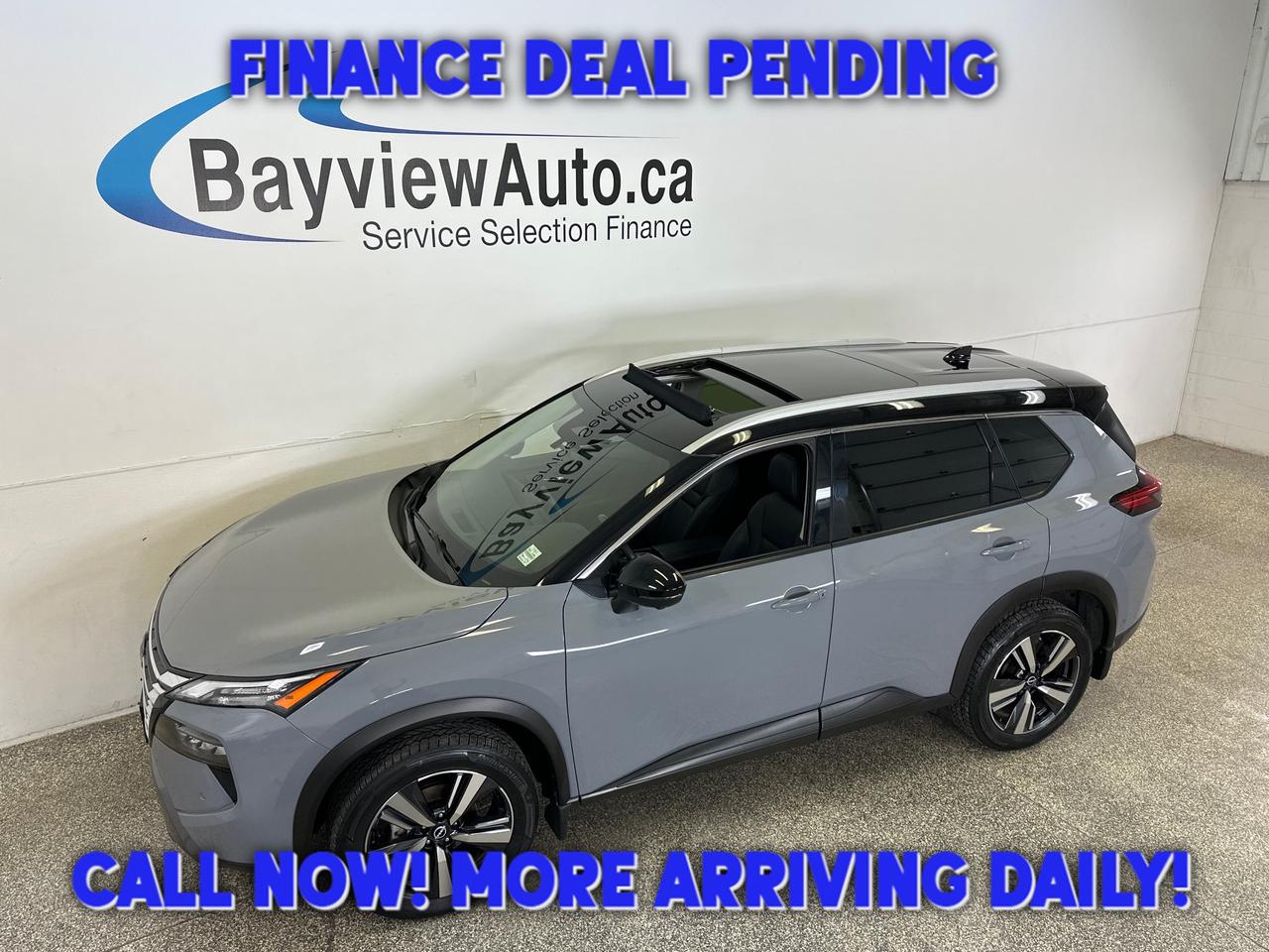 2024 Nissan Rogue SL/AWD/LEATHER/PANOROOF/NAVI/OFF 1 OWNER NISSAN LEASE! Photo