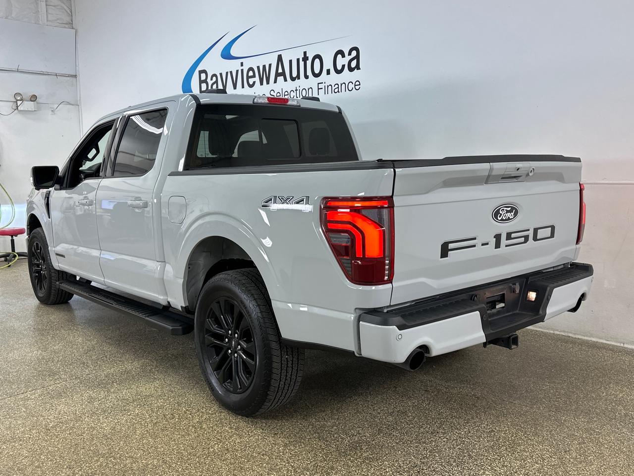 2024 Ford F-150 Lariat LARIAT/HYBRID/LEATHER/PANOROOF/NAVI/OFF 1 OWNER FORD LEASE! Photo