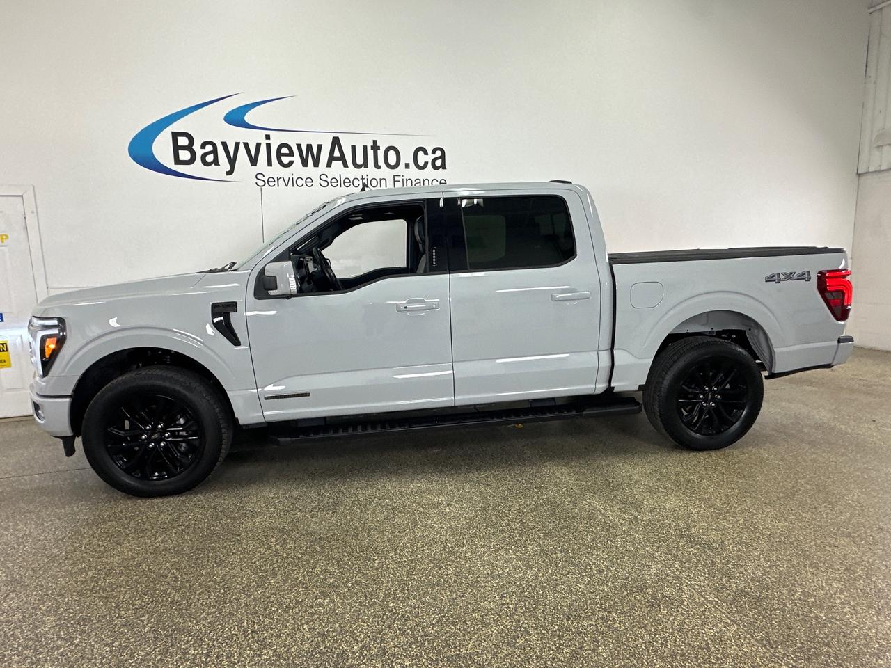 2024 Ford F-150 Lariat LARIAT/HYBRID/LEATHER/PANOROOF/NAVI/OFF 1 OWNER FORD LEASE! Photo