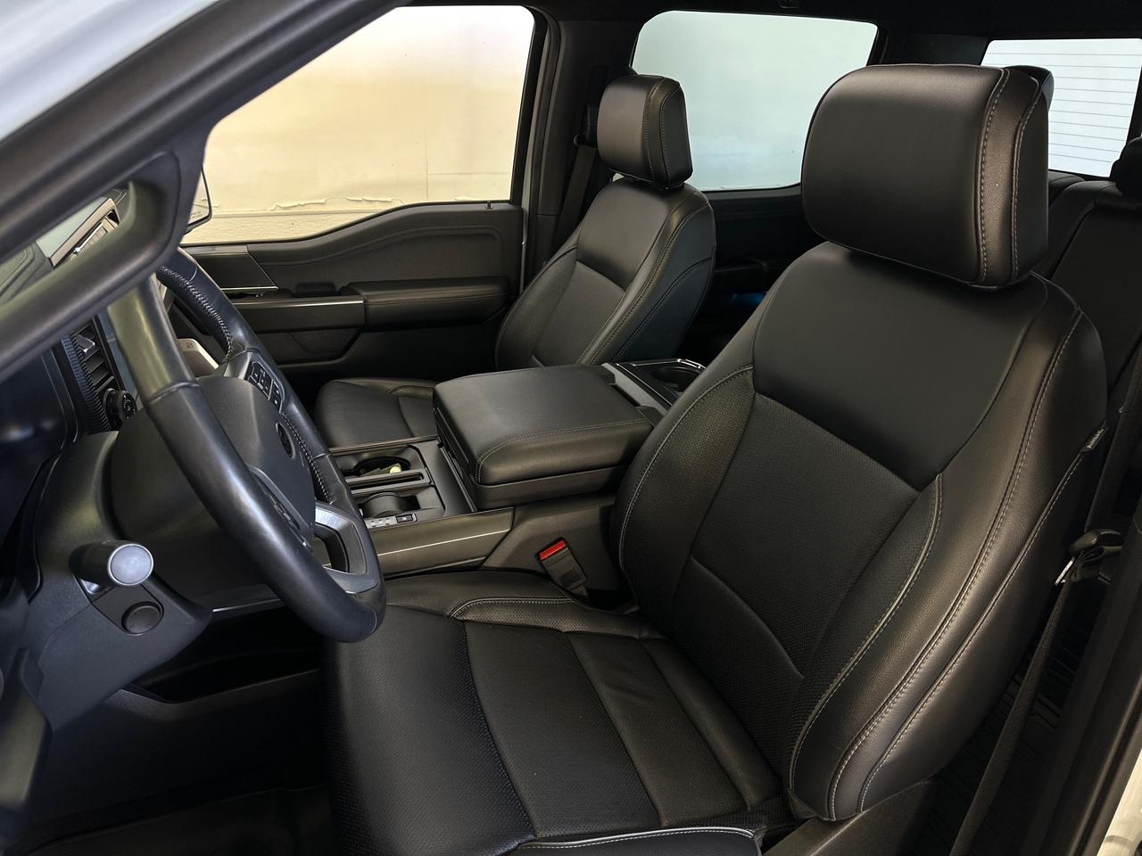 2024 Ford F-150 Lariat LARIAT/HYBRID/LEATHER/PANOROOF/NAVI/OFF 1 OWNER FORD LEASE! Photo