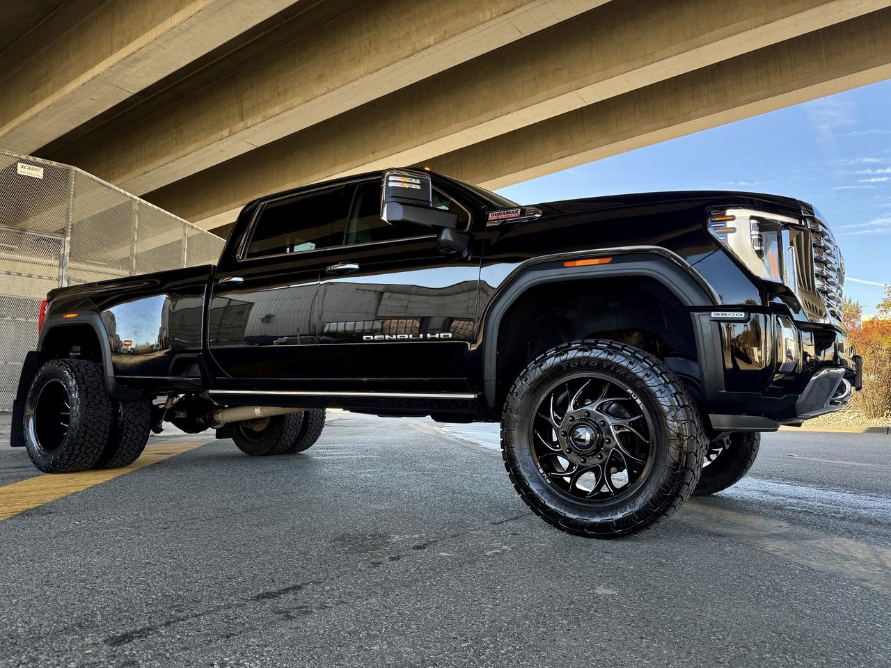2024 GMC Sierra 3500 Denali Ultimate DRW DIESEL BDS LIFT FUEL 37" TOYO - Photo #1