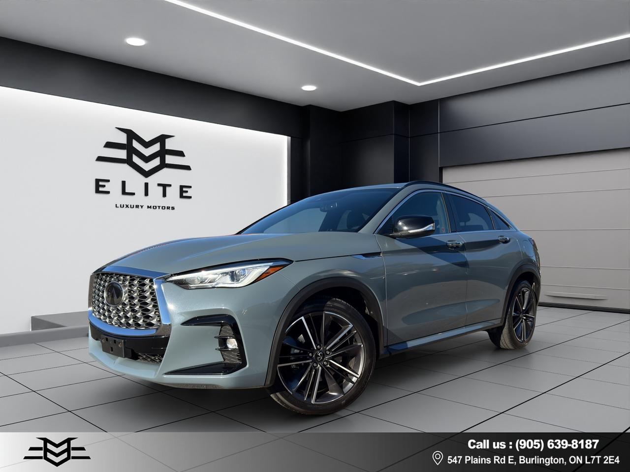 2022 Infiniti QX 55 LUXE AWD - One Owner - Blind Spot Monitor !!! Photo2
