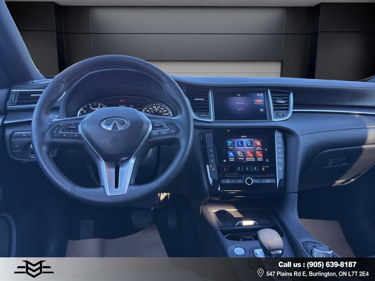 2022 Infiniti QX 55 LUXE AWD - One Owner - Blind Spot Monitor !!! Photo
