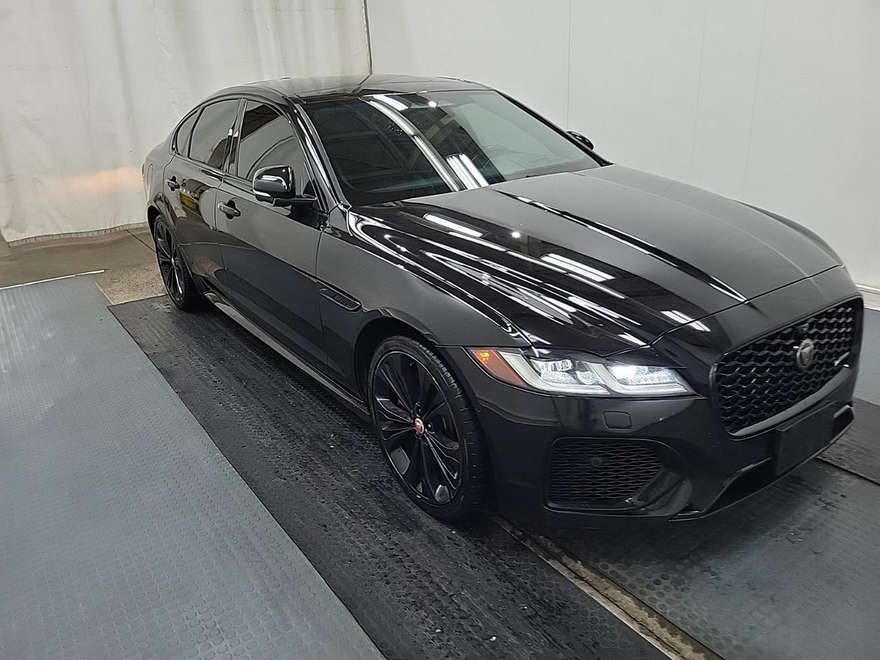 Black 2021 Jaguar XF Sedan All-Wheel Drive Automatic