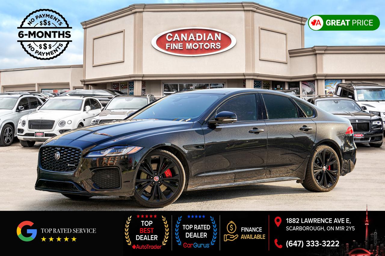Black 2021 Jaguar XF Sedan All-Wheel Drive Automatic