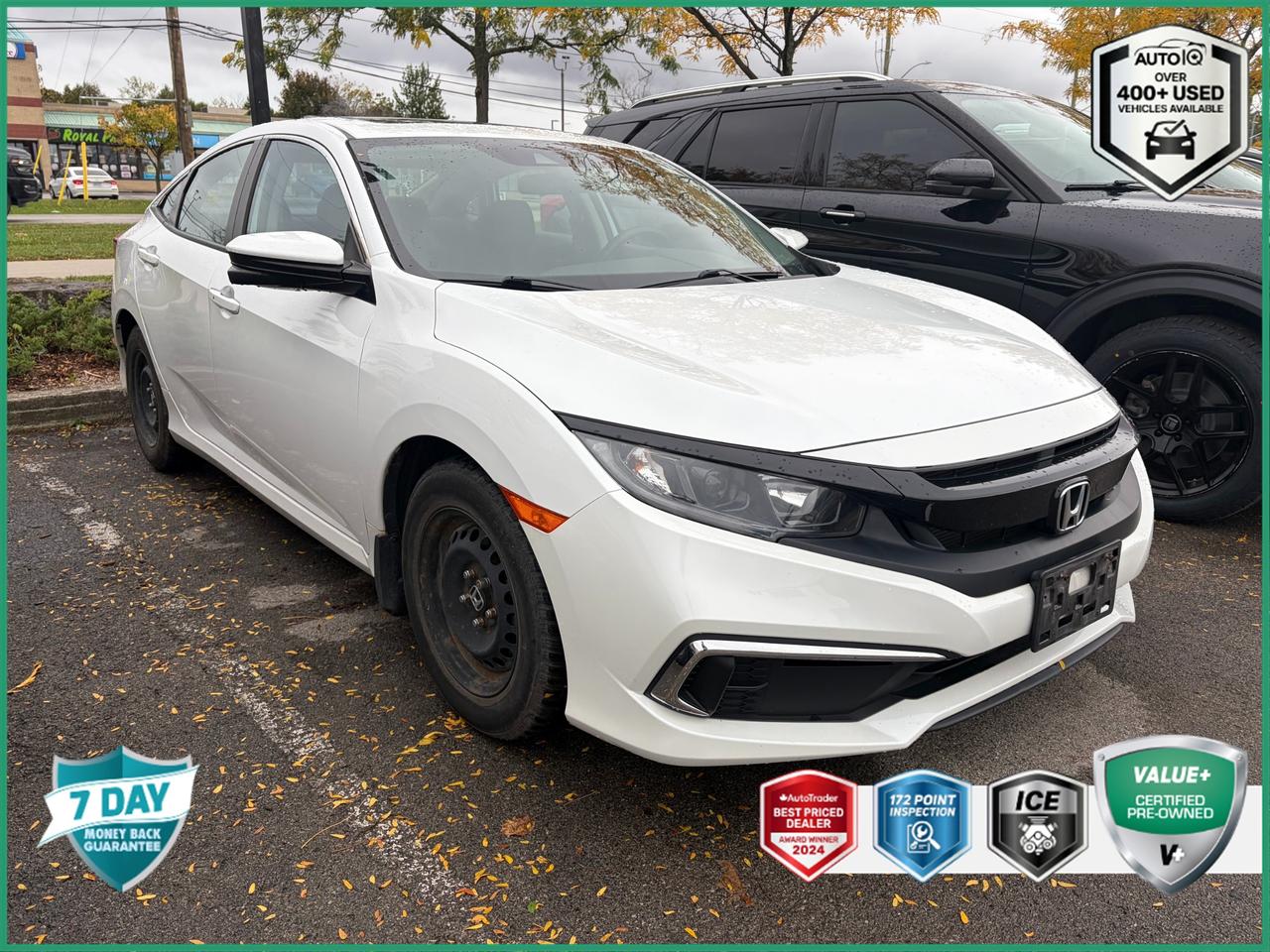 2020 Honda Civic EX | WINTER TIRES INCL. | LOW KMS! | ONE OWNER | NO A Photo0