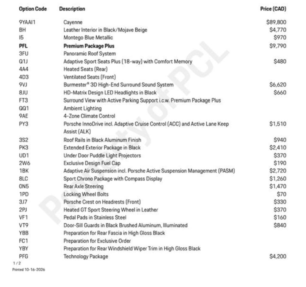 2024 Porsche Cayenne PREMIUM PLUS | DOUBLE DISPLAY | BURMESTER | 20 IN Photo