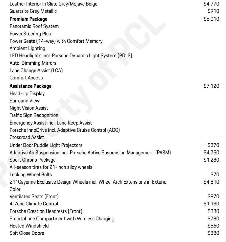 2023 Porsche Cayenne PREMIUM PLUS PKG | BOSE | 21 IN Photo