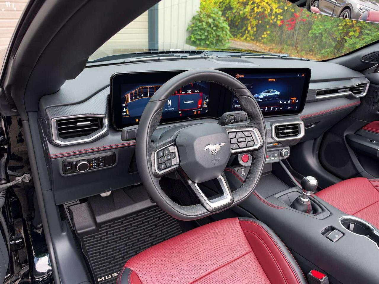 2025 Ford Mustang GT Premium Convertible | 6Spd | Red Leather | RWD Photo