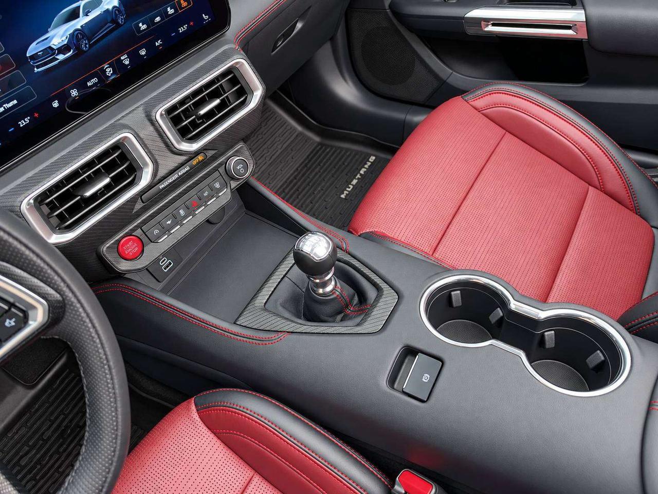 2025 Ford Mustang GT Premium Convertible | 6Spd | Red Leather | RWD Photo