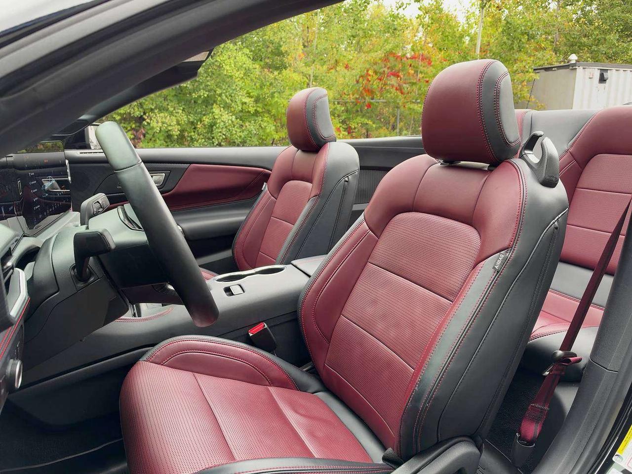 2025 Ford Mustang GT Premium Convertible | 6Spd | Red Leather | RWD Photo
