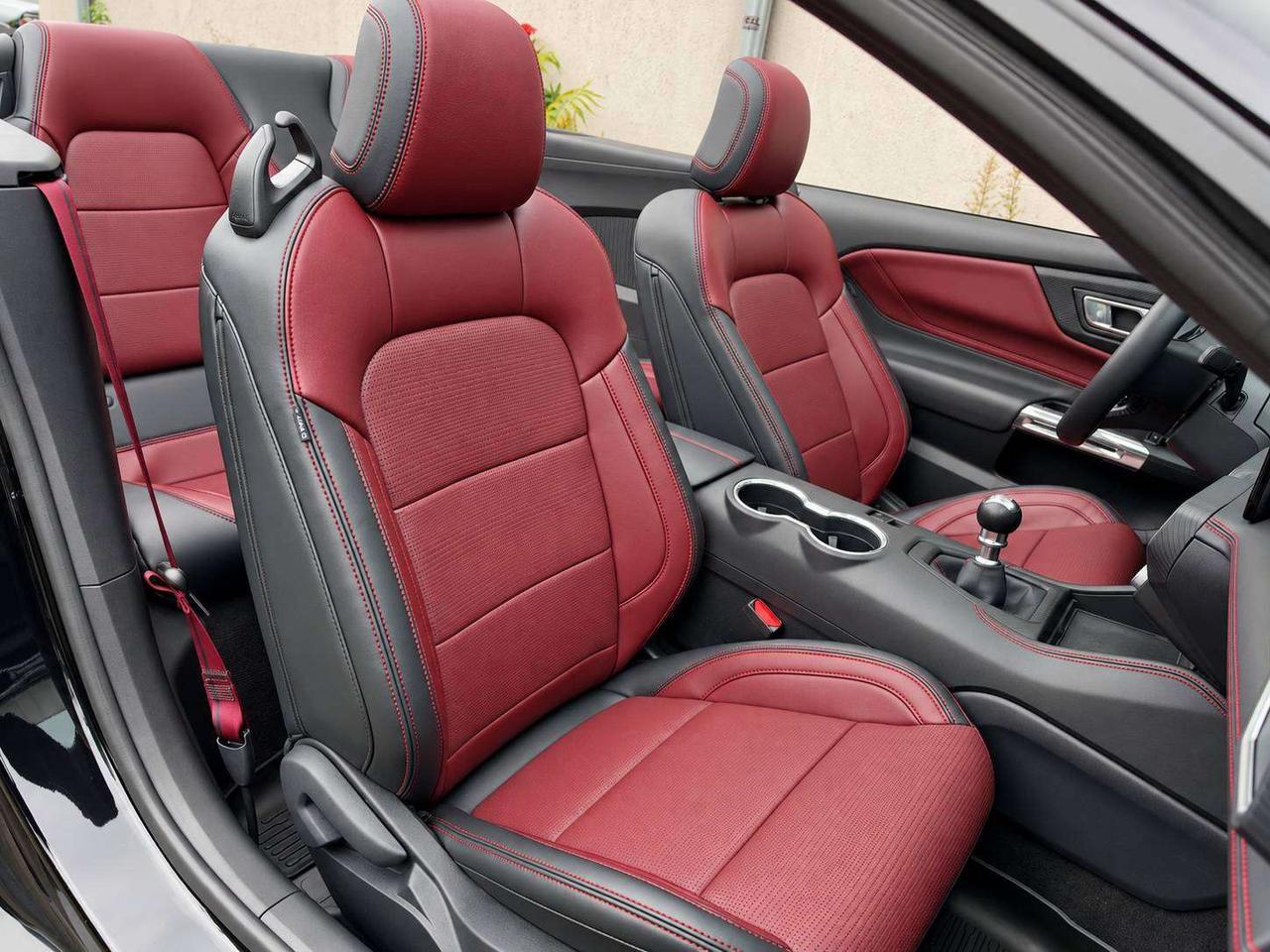 2025 Ford Mustang GT Premium Convertible | 6Spd | Red Leather | RWD Photo