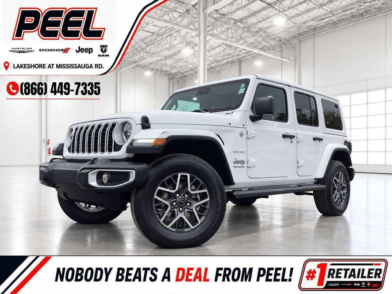 2024 Jeep Wrangler Sahara 4Dr |Dual Top | Side Steps | 4X4 Photo0