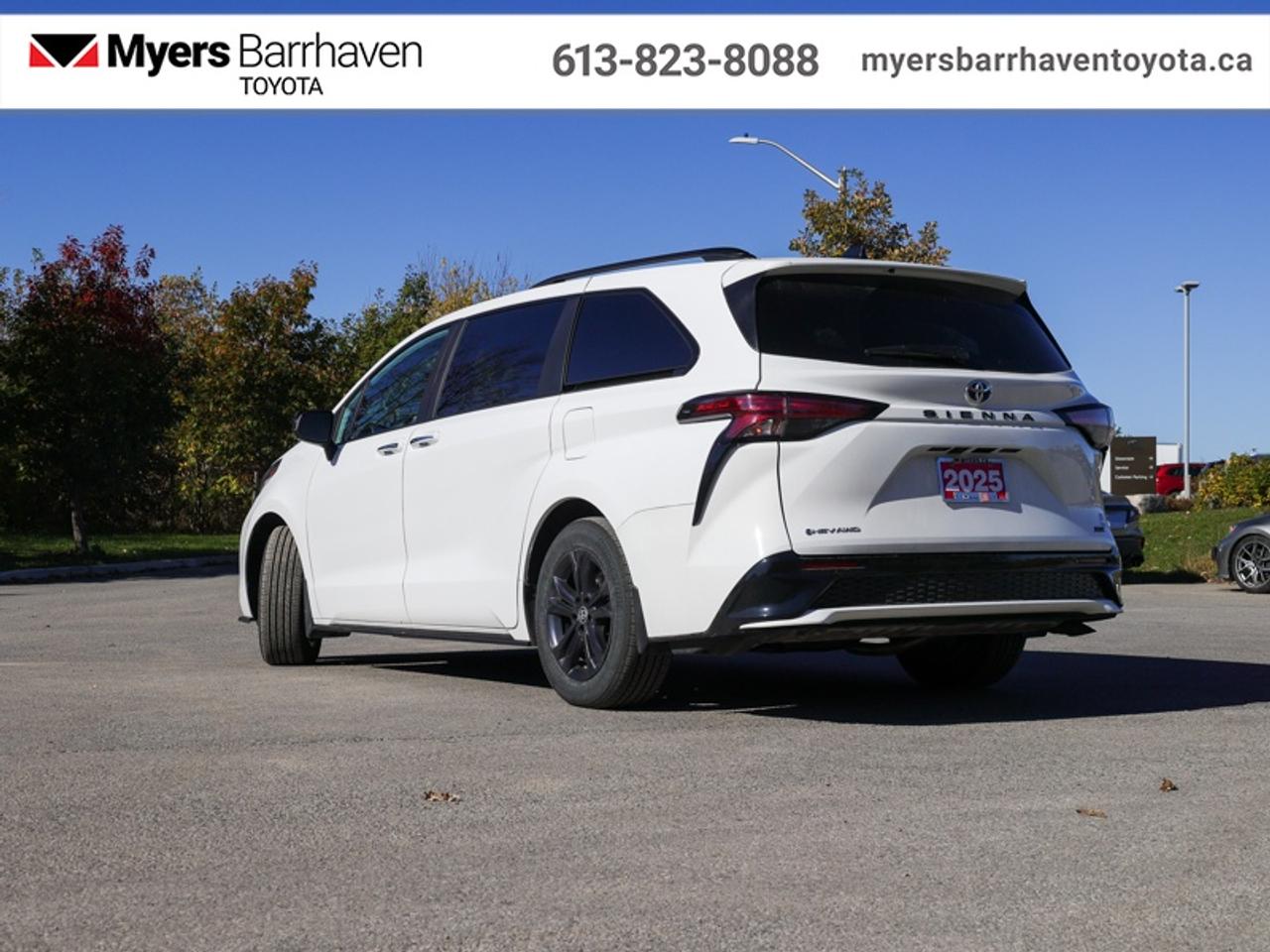 2025 Toyota Sienna XSE 7-Passenger AWD  - Navigation - $424 B/W Photo3