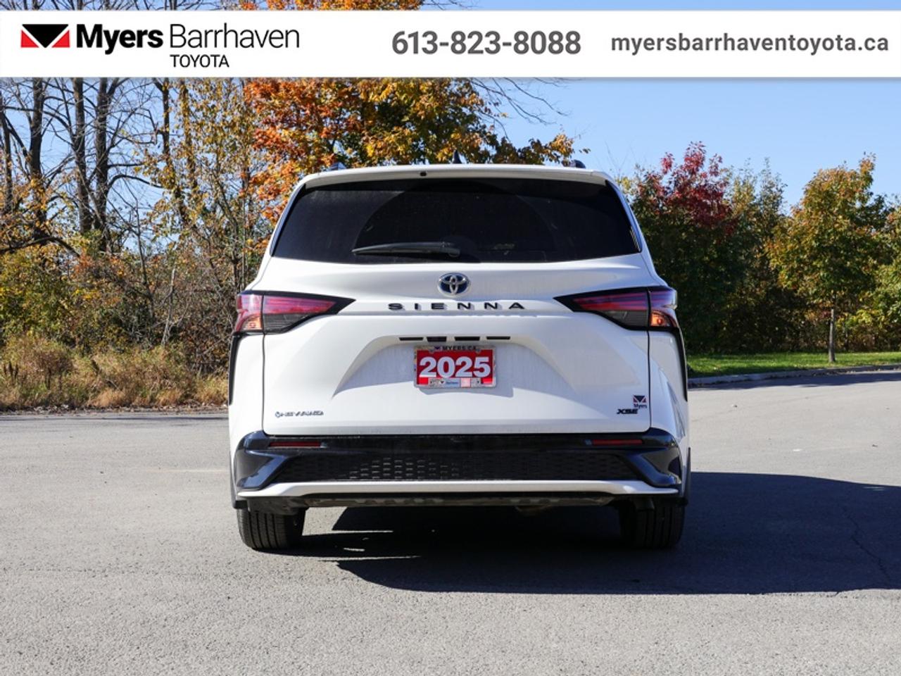 2025 Toyota Sienna XSE 7-Passenger AWD  - Navigation - $424 B/W Photo