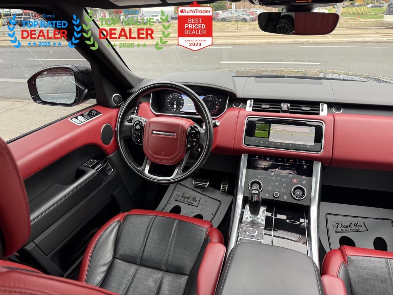 2019 Land Rover Range Rover Sport AUTOBIOGRAPHY SUPERCHARGED | RED INT. | HUD | SOFT-CLOSE | LOADED Photo