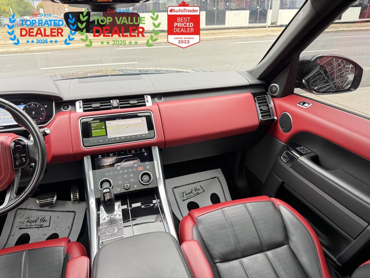 2019 Land Rover Range Rover Sport AUTOBIOGRAPHY SUPERCHARGED | RED INT. | HUD | SOFT-CLOSE | LOADED Photo