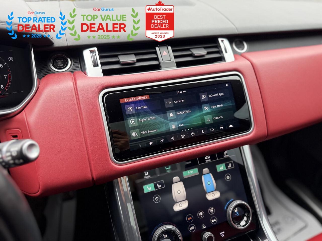 2019 Land Rover Range Rover Sport AUTOBIOGRAPHY SUPERCHARGED | RED INT. | HUD | SOFT-CLOSE | LOADED Photo