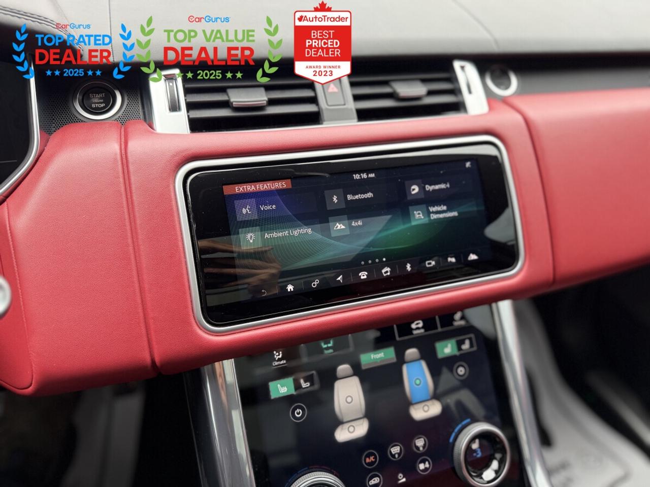 2019 Land Rover Range Rover Sport AUTOBIOGRAPHY SUPERCHARGED | RED INT. | HUD | SOFT-CLOSE | LOADED Photo