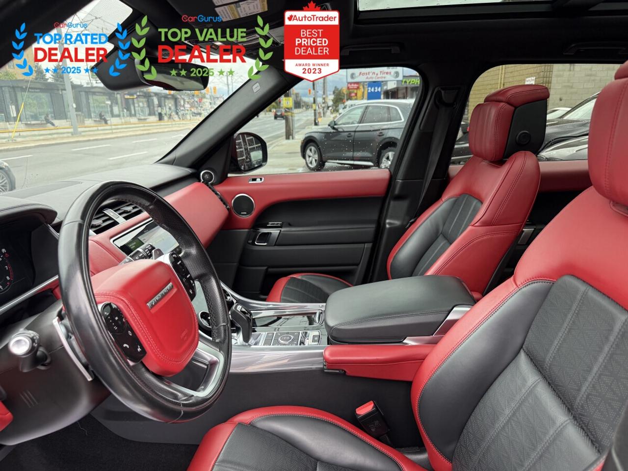2019 Land Rover Range Rover Sport AUTOBIOGRAPHY SUPERCHARGED | RED INT. | HUD | SOFT-CLOSE | LOADED Photo