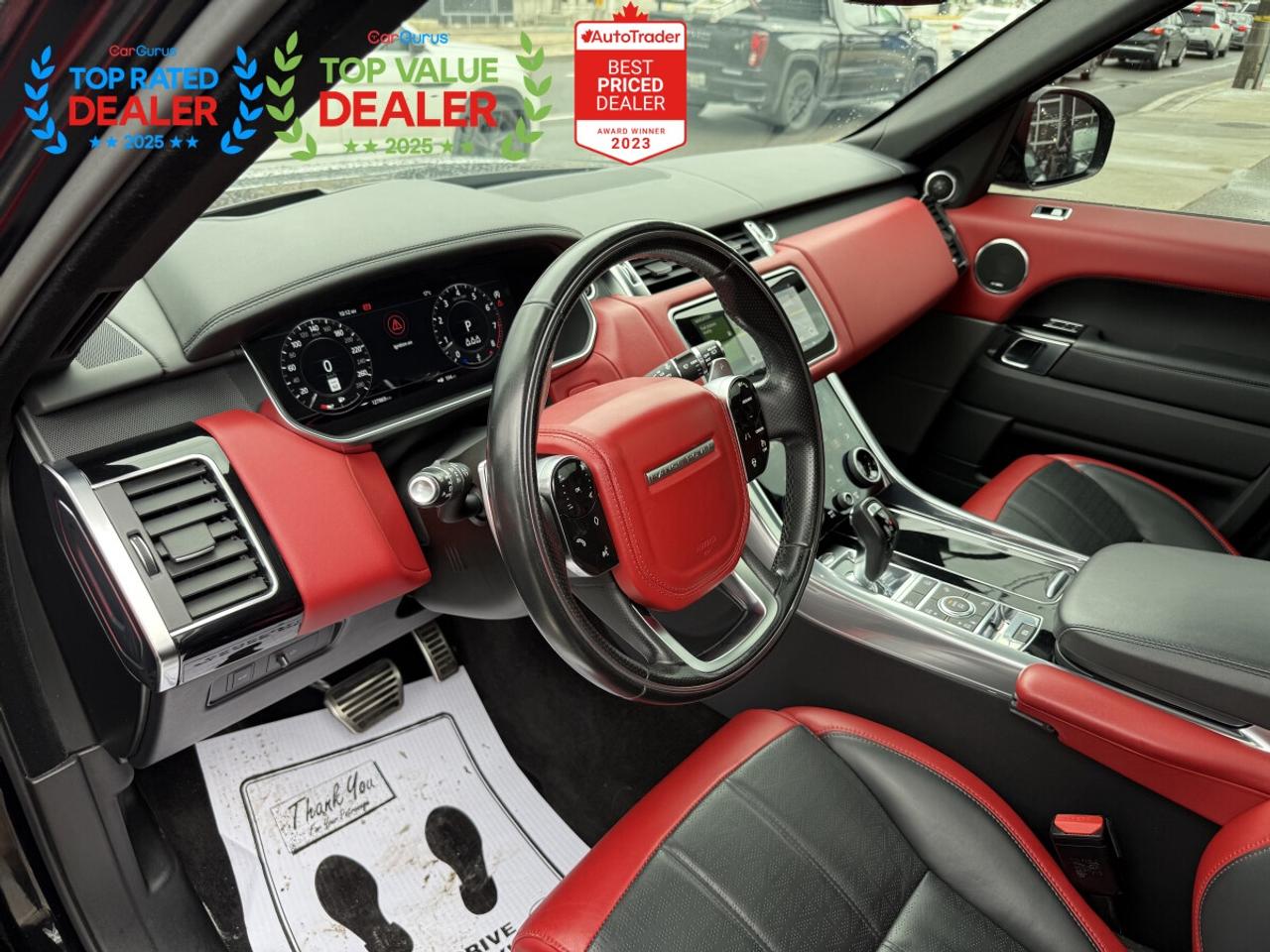 2019 Land Rover Range Rover Sport AUTOBIOGRAPHY SUPERCHARGED | RED INT. | HUD | SOFT-CLOSE | LOADED Photo