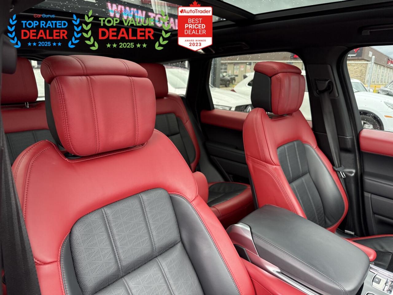 2019 Land Rover Range Rover Sport AUTOBIOGRAPHY SUPERCHARGED | RED INT. | HUD | SOFT-CLOSE | LOADED Photo